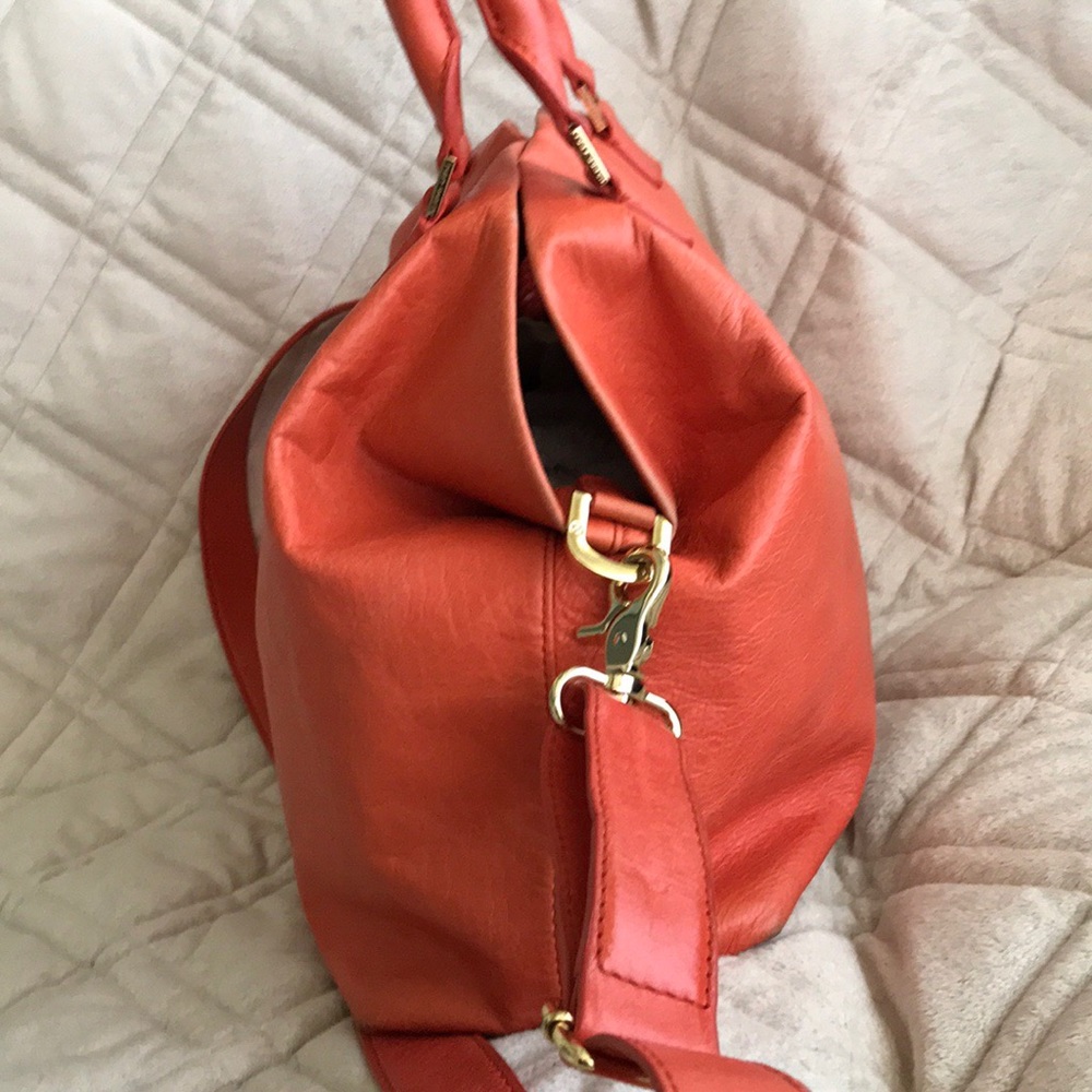 Tory Burch orange satchel - Picture 2 of 8
